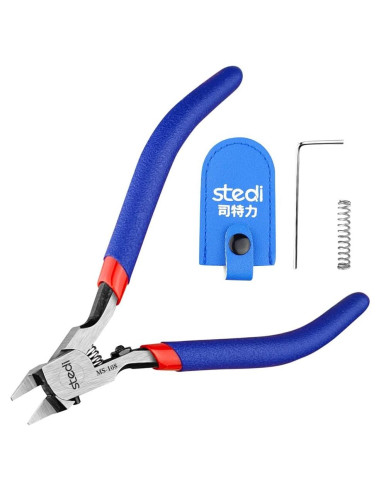 Alicate de Modelo Stedi MS-108 Azul 12.7 cm Cuchilla Ultra Delgado