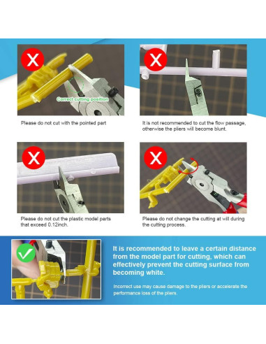 Alicate de Modelo Stedi MS-108 Azul 12.7 cm Cuchilla Ultra Delgado