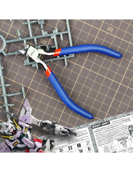 Alicate de Modelo Stedi MS-108 Azul 12.7 cm Cuchilla Ultra Delgado