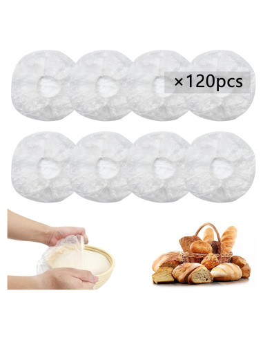 120 Gorras de Ducha para Fermentación de Pan QUPIVA