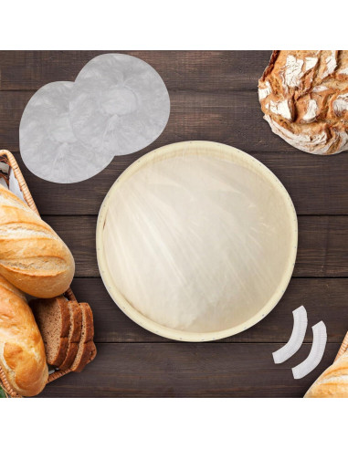 120 Gorras de Ducha para Fermentación de Pan QUPIVA