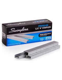 Grapas Premium Swingline S.F. 4, 5000 unidades, 6.35 mm