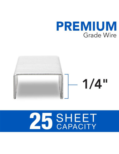Grapas Premium Swingline S.F. 4, 5000 unidades, 6.35 mm