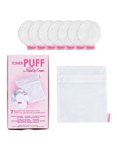Set de 7 Puffs Reutilizables Makeup Eraser - Lavables a Máquina