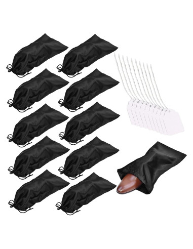 Bolsas para Zapatos de Viaje GONGKANGYUAN 10 Piezas 45x20cm