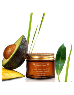 Manteca Corporal Orgánica Jasmine Karamel - Mango y Aguacate 266g