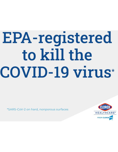 Toallitas Germicidas Clorox Healthcare 70 Unidades 17.1x22.9 cm