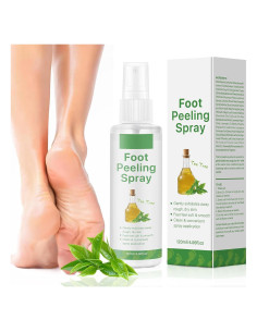 Spray Exfoliante Vegano para Pies BIYING 120ml Hidratante