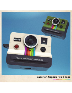 Funda de Silicona para Apple AirPods Pro 2 - Kerle - Nubes Blancas 2