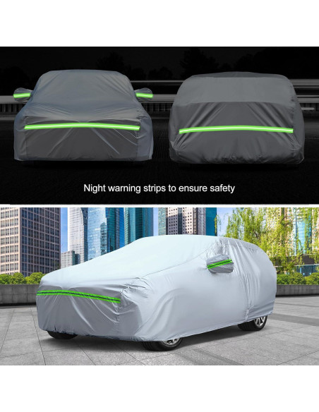 Funda Completa para Coche KEYOOG 6 Capas Impermeable 478-503 cm