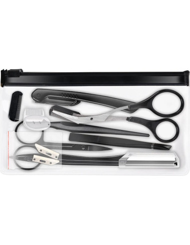 Kit de Cuidado de Cejas ZTRHYOO 11 en 1 - Rasuradora y Herramientas