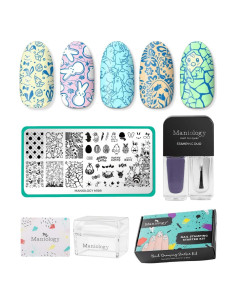 Kit de Estampado de Uñas de Pascua Maniology - 149g