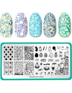 Kit de Estampado de Uñas de Pascua Maniology - 149g 2