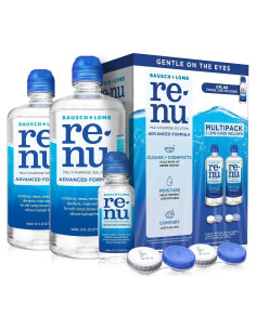 Renu Solución Multiusos para Lentes de Contacto 473 ml x2