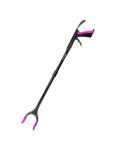 Recogedor de Basura Plegable HingPro 81 cm Rosa Ergonomico