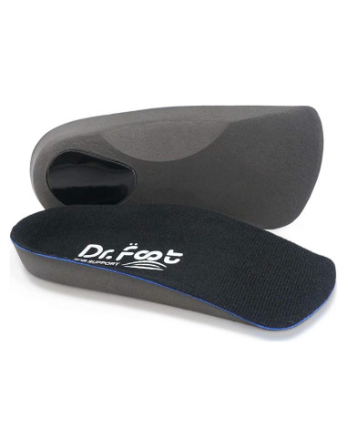 Inserts ortopédicos Dr. Foot 3/4 para pies planos - Grande