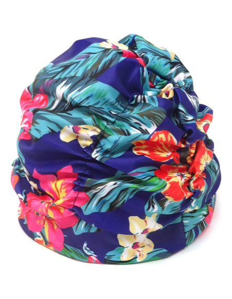 Gorro de natación plisado Honbay para cabello largo - Canna