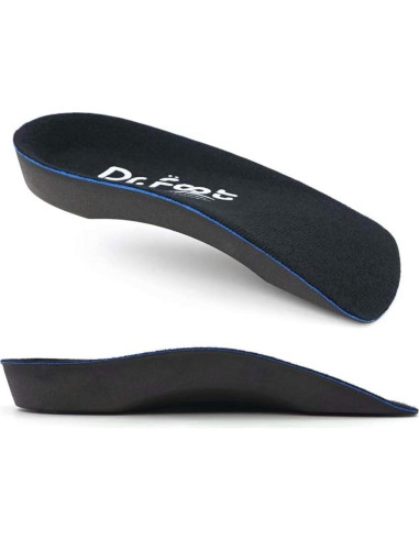 Inserts ortopédicos Dr. Foot 3/4 para pies planos - Grande