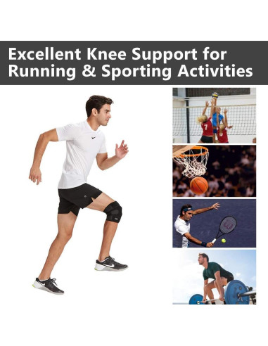 Faja de Rodilla ComfiLife Mediana - Soporte y Compresión Ajustable