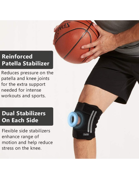 Faja de Rodilla ComfiLife Mediana - Soporte y Compresión Ajustable