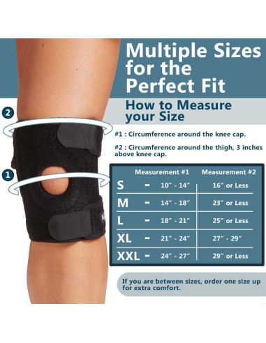 Faja de Rodilla ComfiLife Mediana - Soporte y Compresión Ajustable