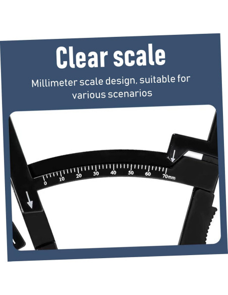 5 Calibradores de Pliegues Cutáneos SKISUNO - Medición Grasa