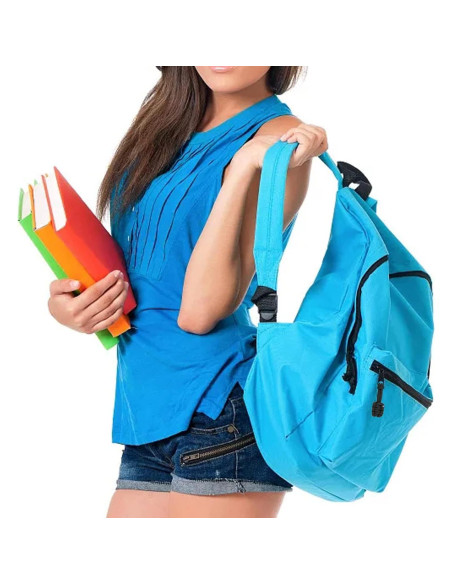 10 Tiradores de Cremallera de Nylon Tejidos Honbay - Negro