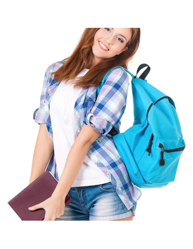 10 Tiradores de Cremallera de Nylon Tejidos Honbay - Negro