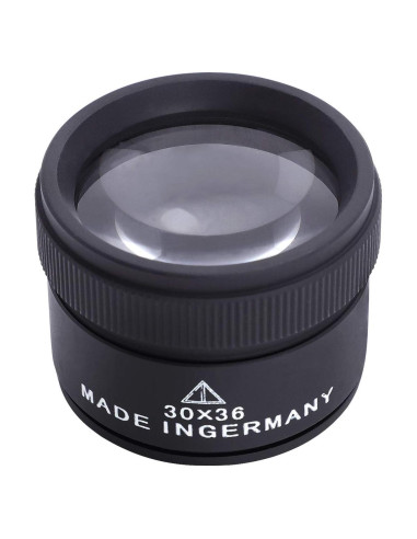 Lupa de Aumento 30X JIAHG Portátil para Joyería y Monedas