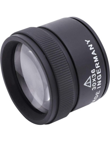 Lupa de Aumento 30X JIAHG Portátil para Joyería y Monedas