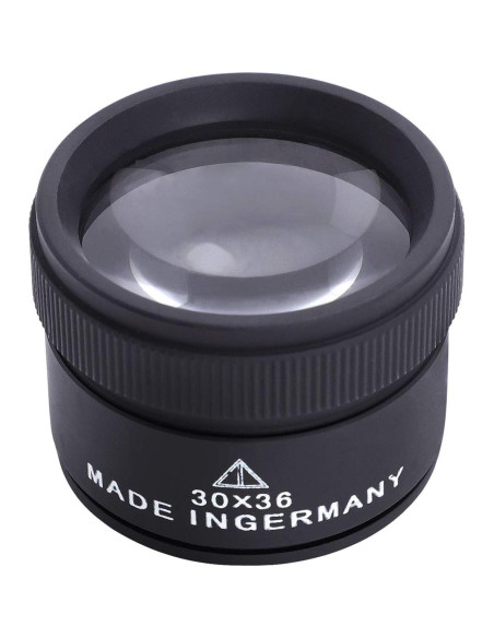 Lupa de Aumento 30X JIAHG Portátil para Joyería y Monedas