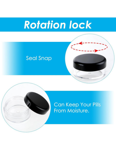 5 Estuches para Pastillas Gjinxi664296, Organizador Portátil 20x12 cm