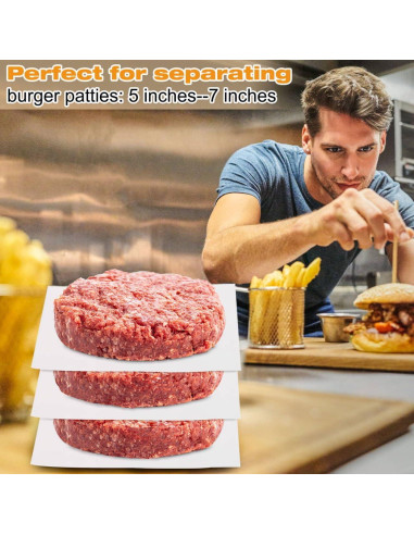 300 Hojas Papel Pergamino AIMEIKI 18x18 cm Antiadherente