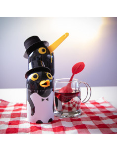 Kuchenprofi Pingüino Boy Té con Temporizador y Elevador Automático 2