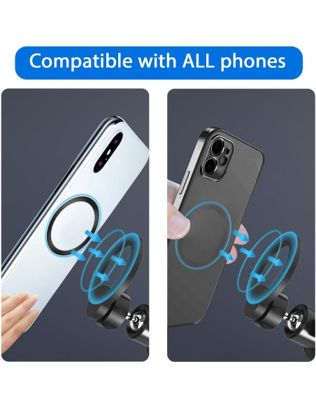 Adaptador de Montaje Magnético para Teléfono RECO 17mm