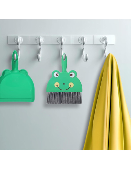 Juego de Mini Escoba y Recogedor Tyqour Verde 23.5x17cm