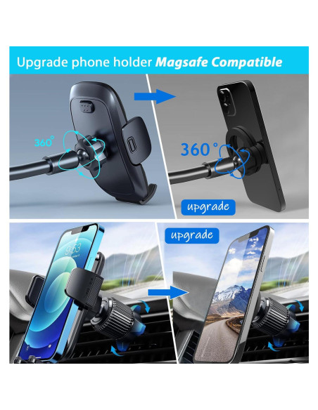 Adaptador de Montaje Magnético para Teléfono RECO 17mm