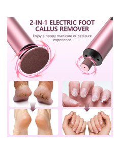 Removedor de Callos Eléctrico Inalámbrico ERYUHAIAN 6 Velocidades 2
