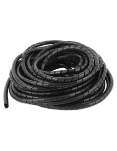 Envoltura de Cable Espiral 12mm x 6m Negra ALLWIN