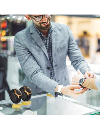 Cojín para Enrollador de Relojes Hemobllo - 4 Piezas 6.5x4.5 cm