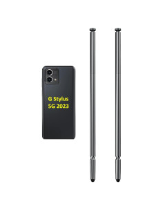 2PCS Lápiz Estilográfico Negro SLQ para Moto G Stylus 5G
