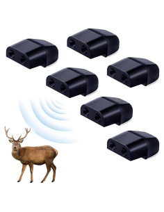 Silbatos para Ciervos Xiaokeis - 6 Piezas Autoadhesivas ABS