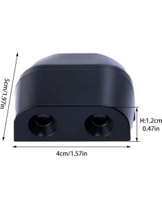 Silbatos para Ciervos Xiaokeis - 6 Piezas Autoadhesivas ABS 2