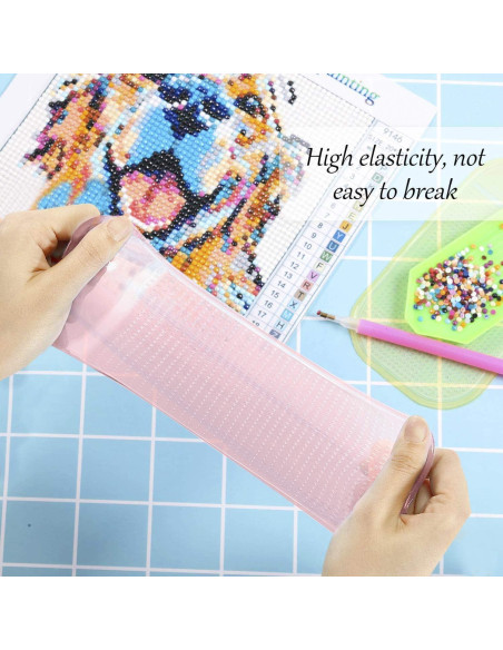 Kit de Accesorios de Arte de Diamante XEUZK A4 con Luz LED