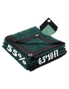 Red de Sombra 55% Historial de Amor 2x3m Verde para Jardín