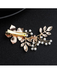 Clip de Cabello de Boda Suandsu - Horquilla Elegante 8.4x6.9cm 2