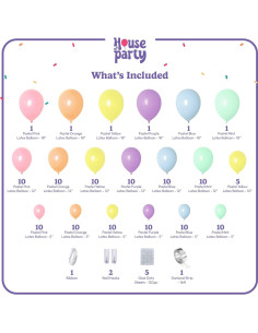 Kit de Arco de Globos Pastel Rainbow 140PCS - Decoración Fiesta 2