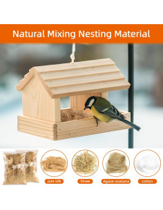 Material de Anidación para Aves Sukh - 80g Mezcla Natural 2