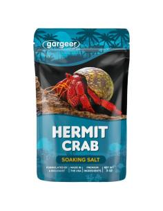 Sal de Remojo para Cangrejos Ermitaños Gargeer 85g - Sin Aditivos