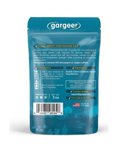 Sal de Remojo para Cangrejos Ermitaños Gargeer 85g - Sin Aditivos 2